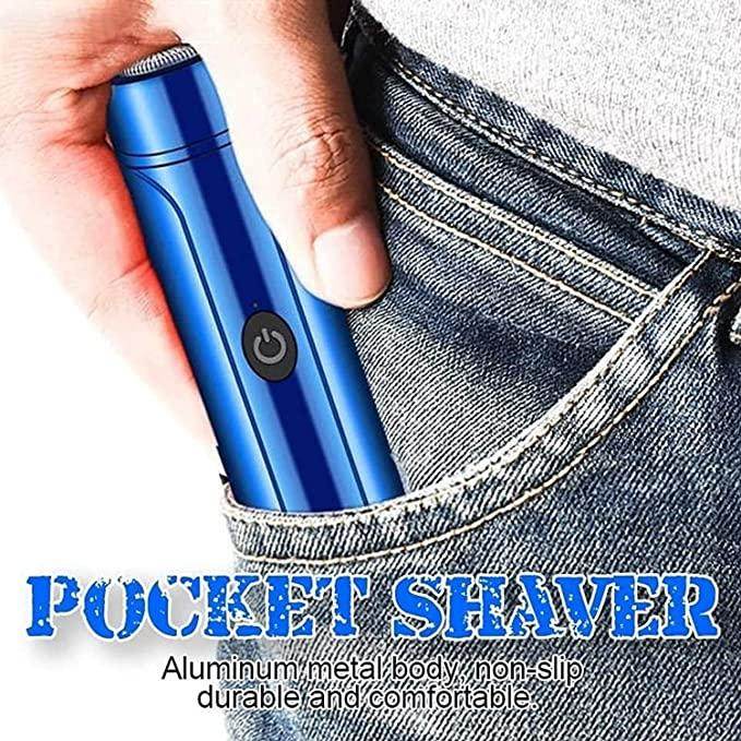 Electric Shaver for Men, Nose Mustache Trimmer Wet and Dry Use (Assorted Colour) - NARIX INDIA 