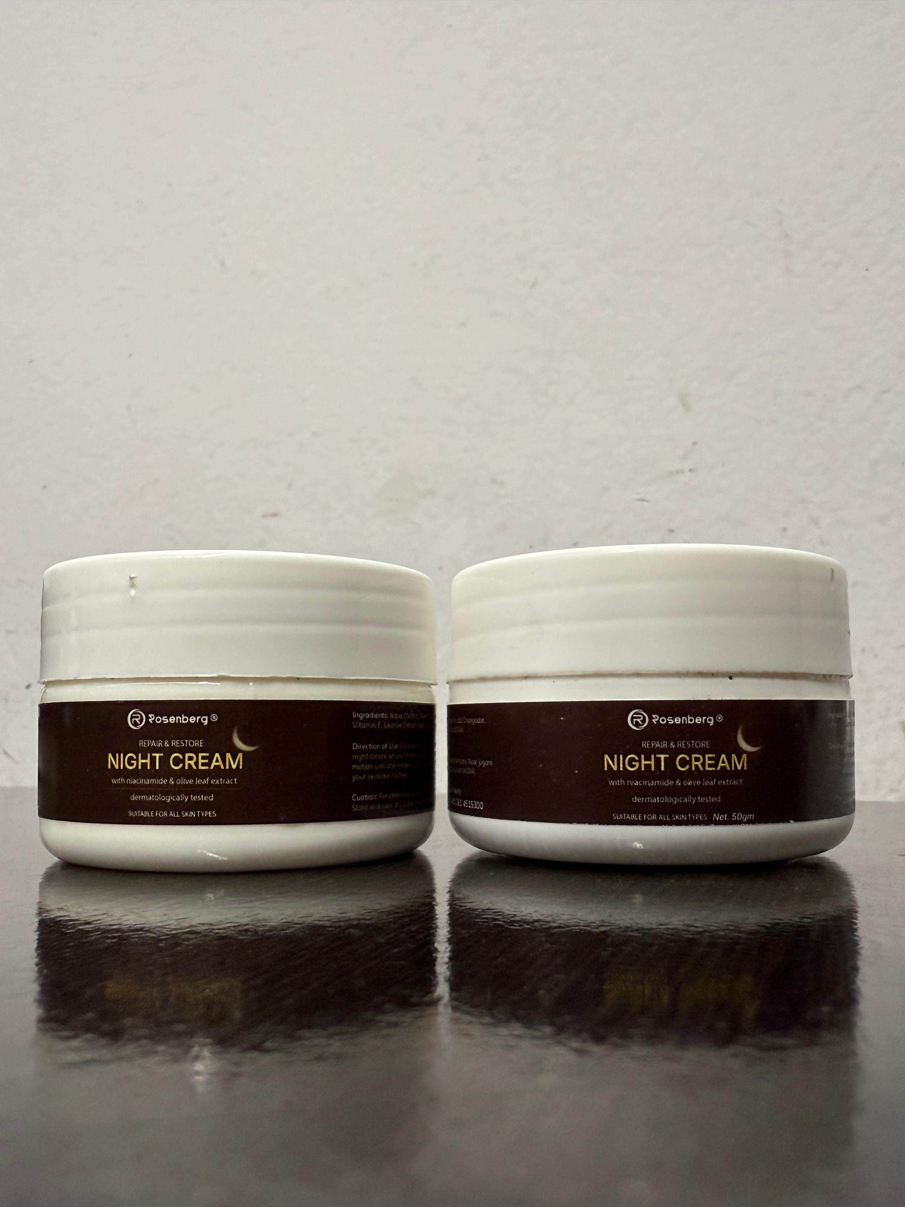 Repair and Restore Night Cream 100 gm Pack of 2 - NARIX INDIA 