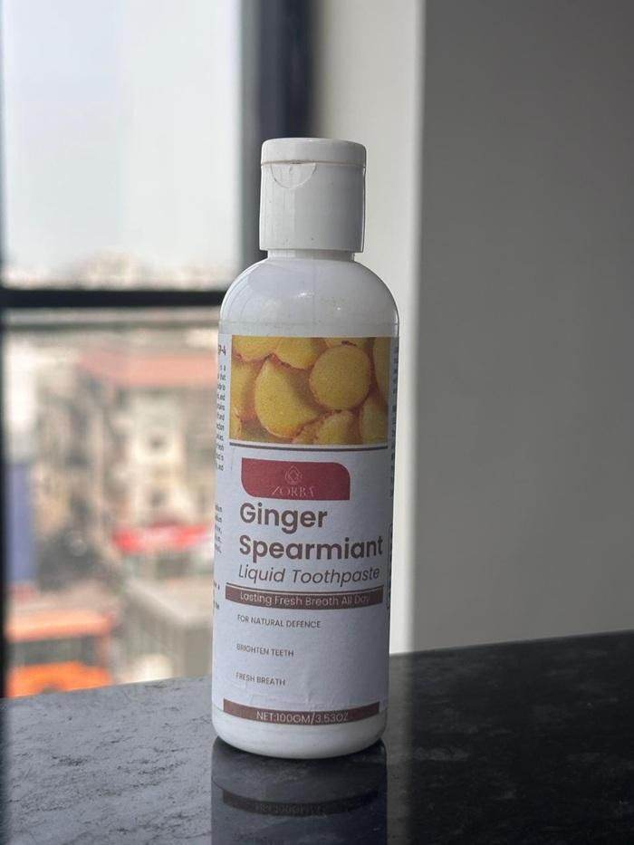 Zorba Ginger Spearmiant Toothpaste, 100gm (Pack of 1) - NARIX INDIA 