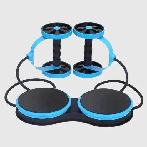 Wheel Roller for Core Workouts, Abdominal Roller Wheel with Knee Pad - NARIX INDIA 