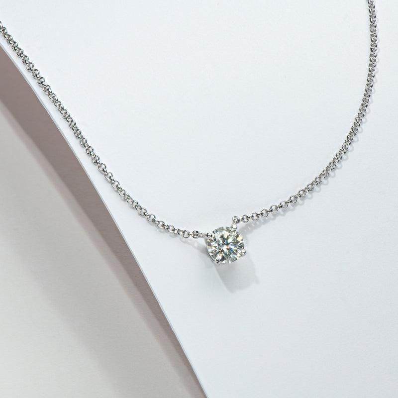 Weight Loss Stone Silver Necklace - NARIX INDIA 