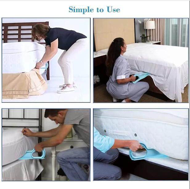 Mattress Lifter Bed Making & Change Bed Sheets Instantly helping Tool ( 2 pc ) - NARIX INDIA 