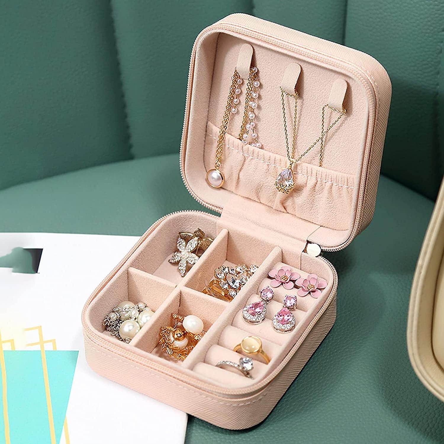 Portable Travel Jewellery Organizer Pouch (Assorted) - NARIX INDIA 