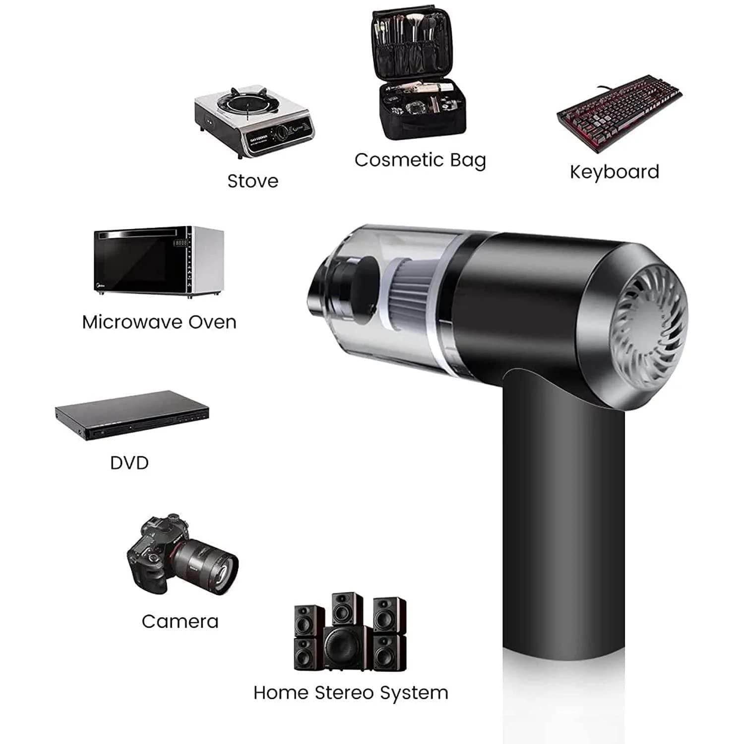 Portable Air Duster Wireless Vacuum Cleaner - NARIX INDIA 