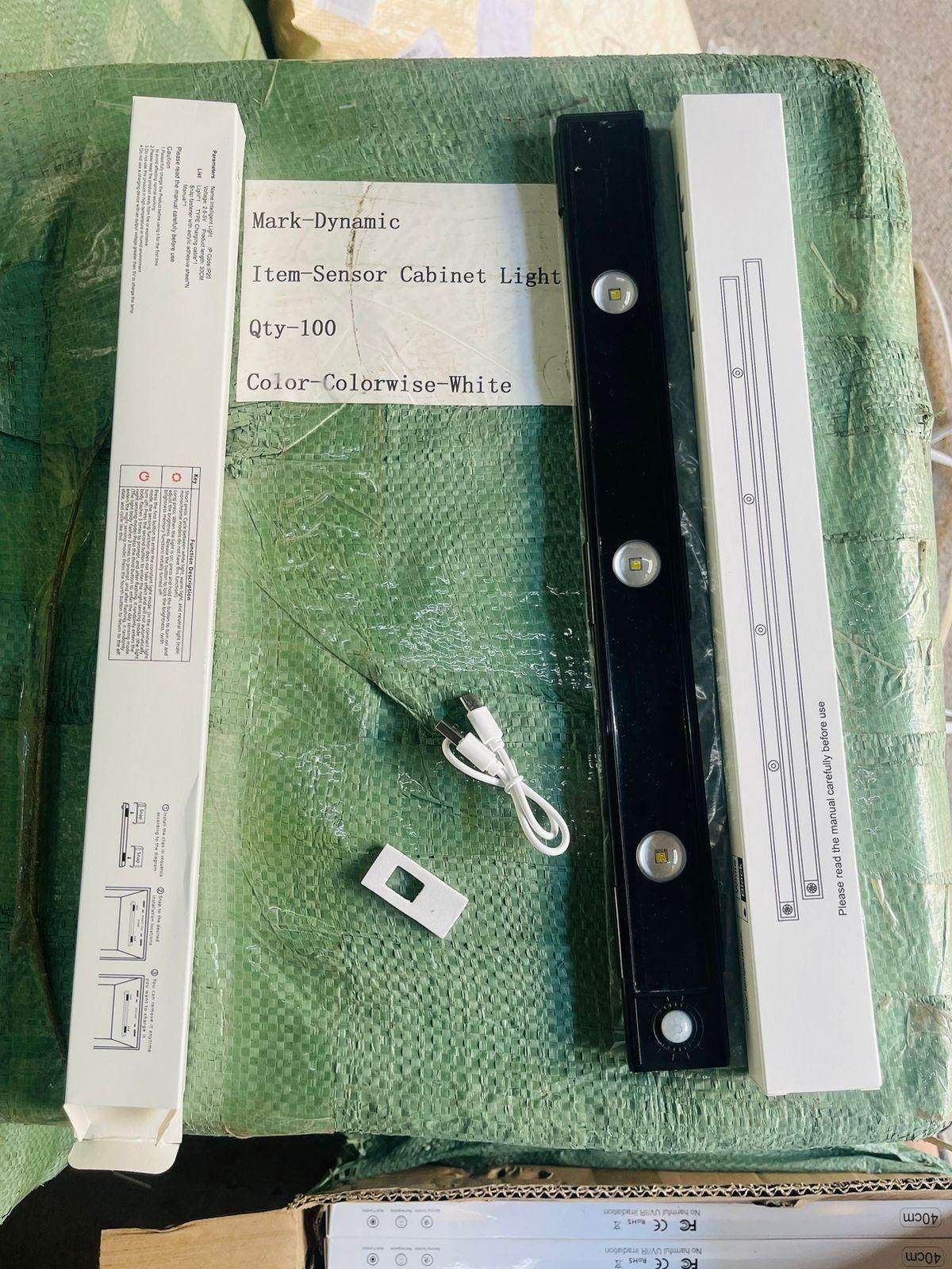 LED PIR Motion Sensor Cabinet With USB Rechargeble - NARIX INDIA 