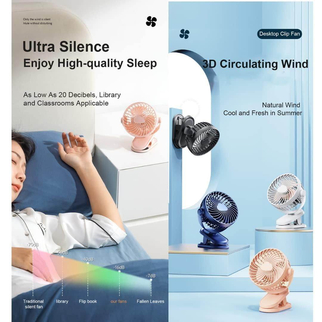 Super Airflow, Silent USB Portable Desktop Fan - NARIX INDIA 