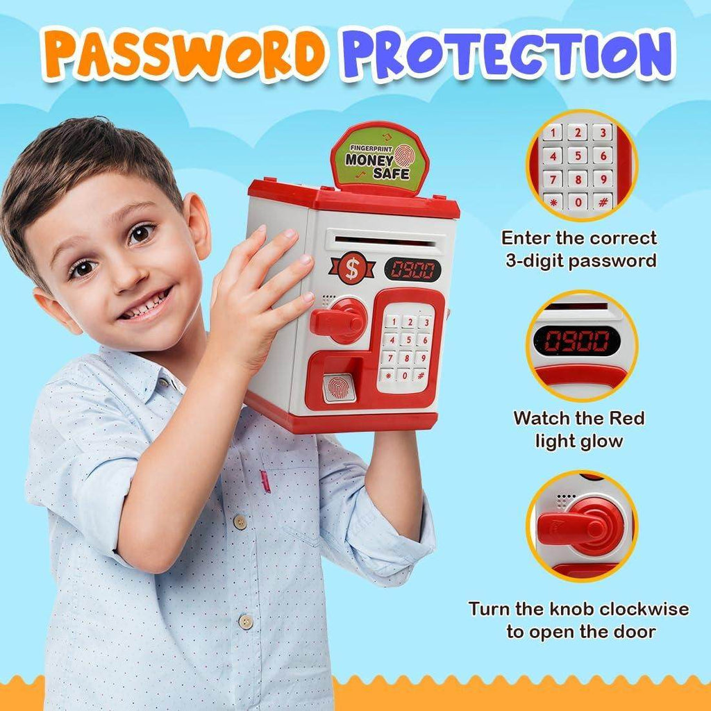 Money Bank for Kids with Fingerprint Sensor - NARIX INDIA 