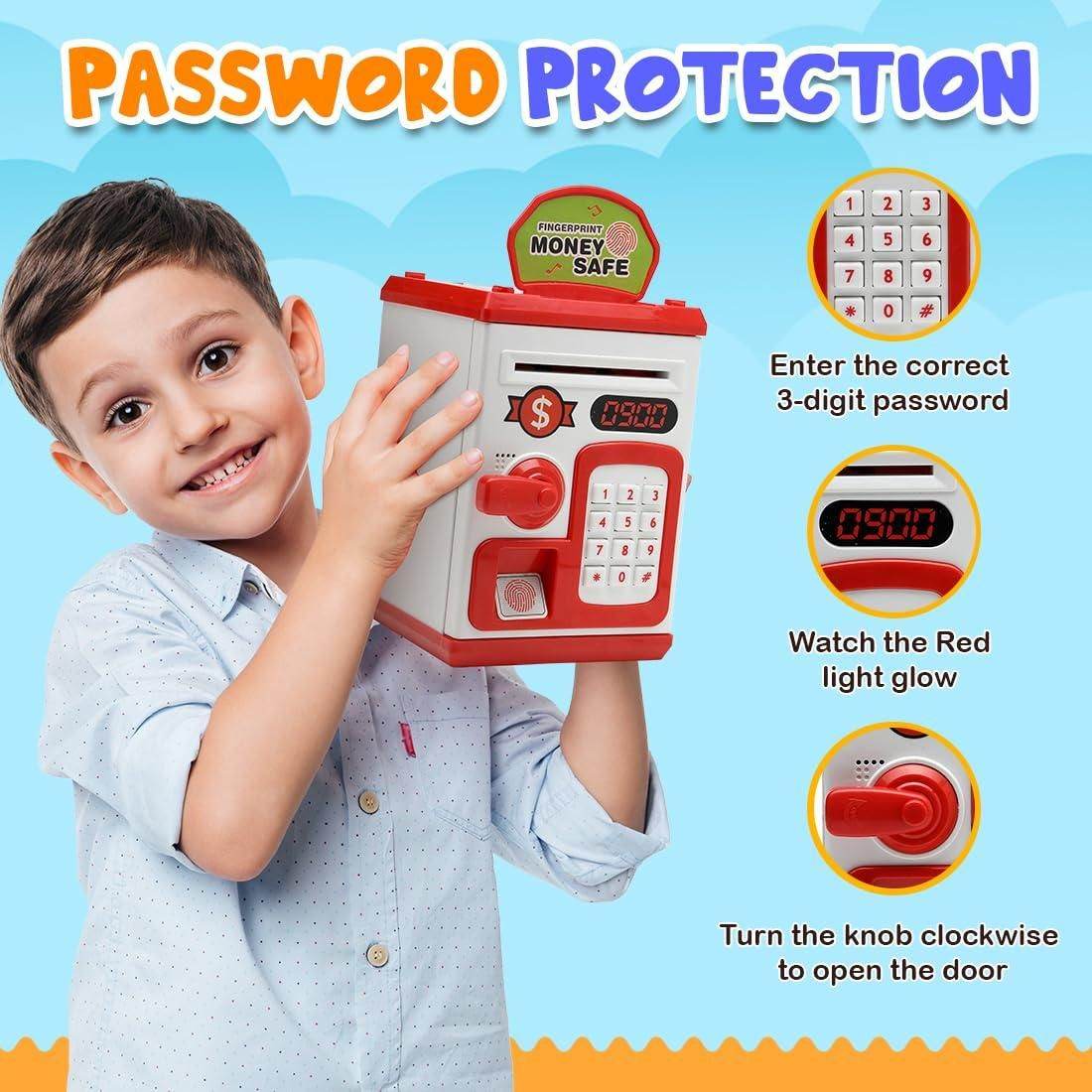 Money Bank for Kids with Fingerprint Sensor - NARIX INDIA 