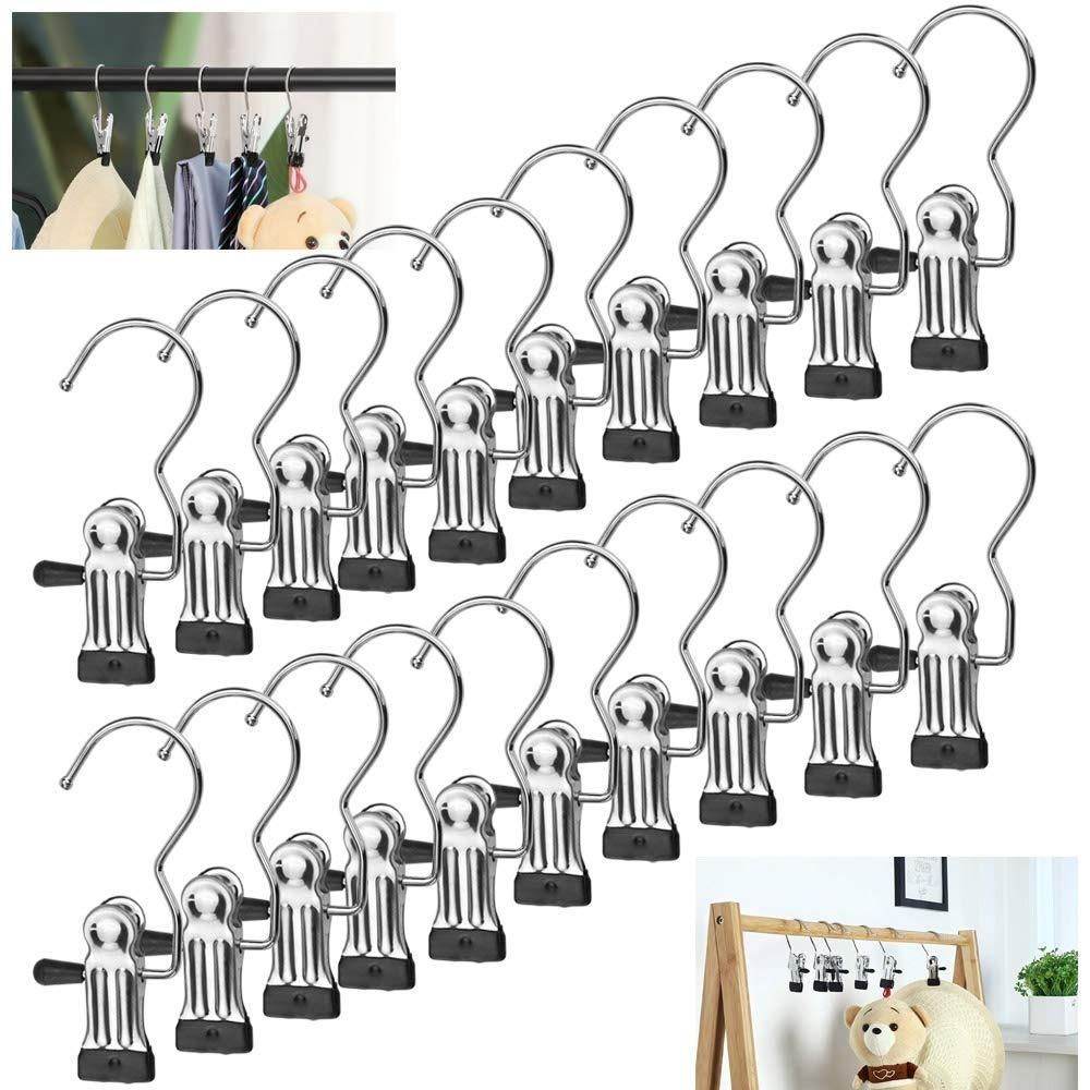 Laundry Hook Boot Hanging Hold Clips Pack of 10 - NARIX INDIA 