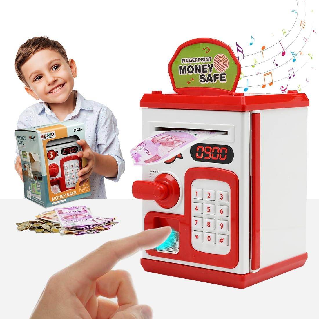 Money Bank for Kids with Fingerprint Sensor - NARIX INDIA 