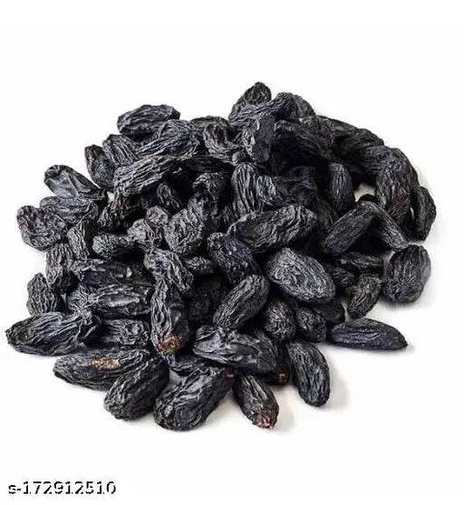 Jumbo Seedless Black Raisins, - 150g - NARIX INDIA 