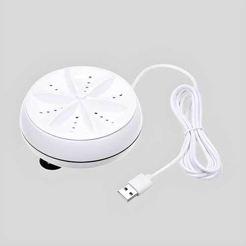 2In1 Mini Washing Machine Portable Rotating Ultrasonic Turbine Washer - NARIX INDIA 
