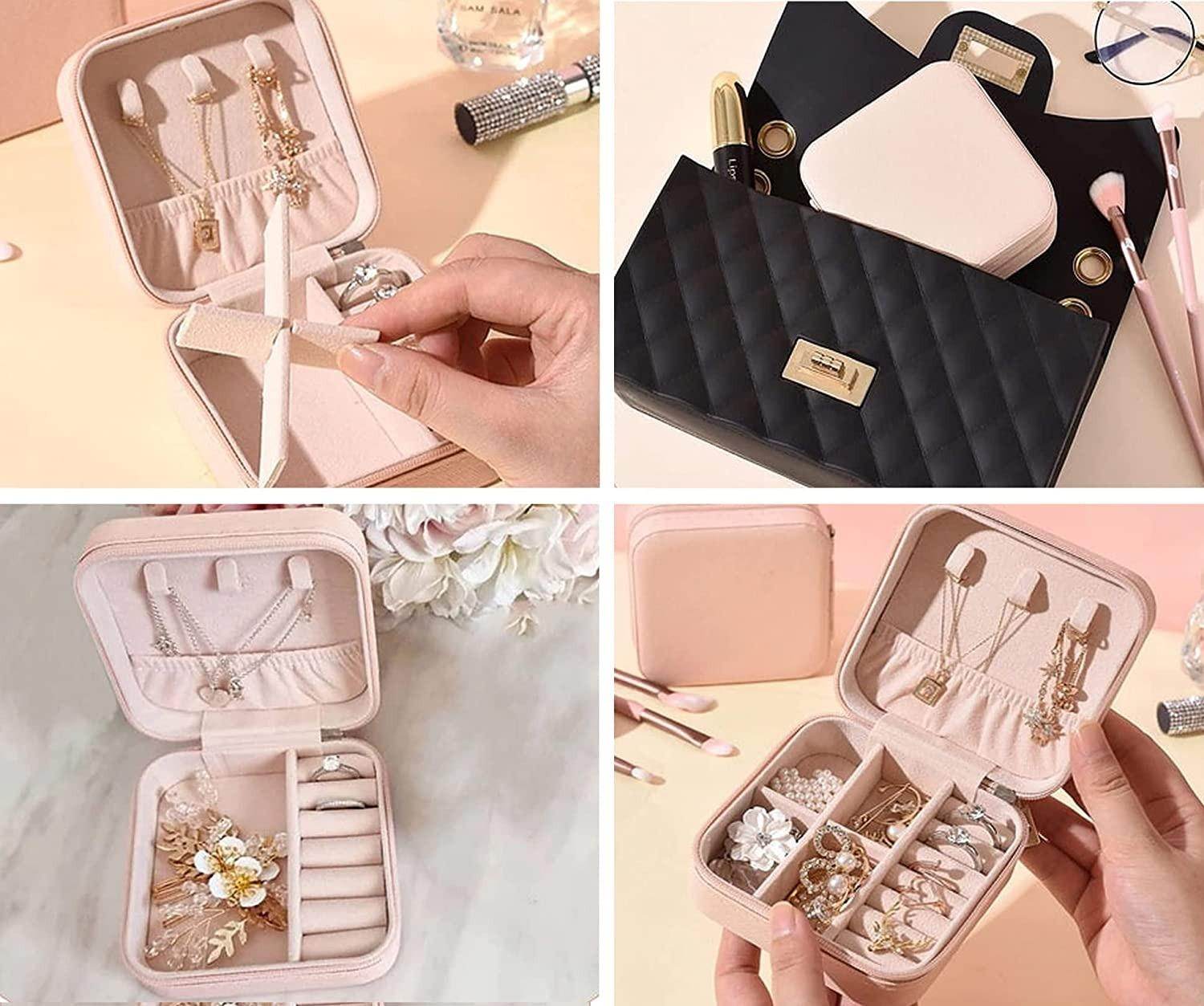 Portable Travel Jewellery Organizer Pouch (Assorted) - NARIX INDIA 