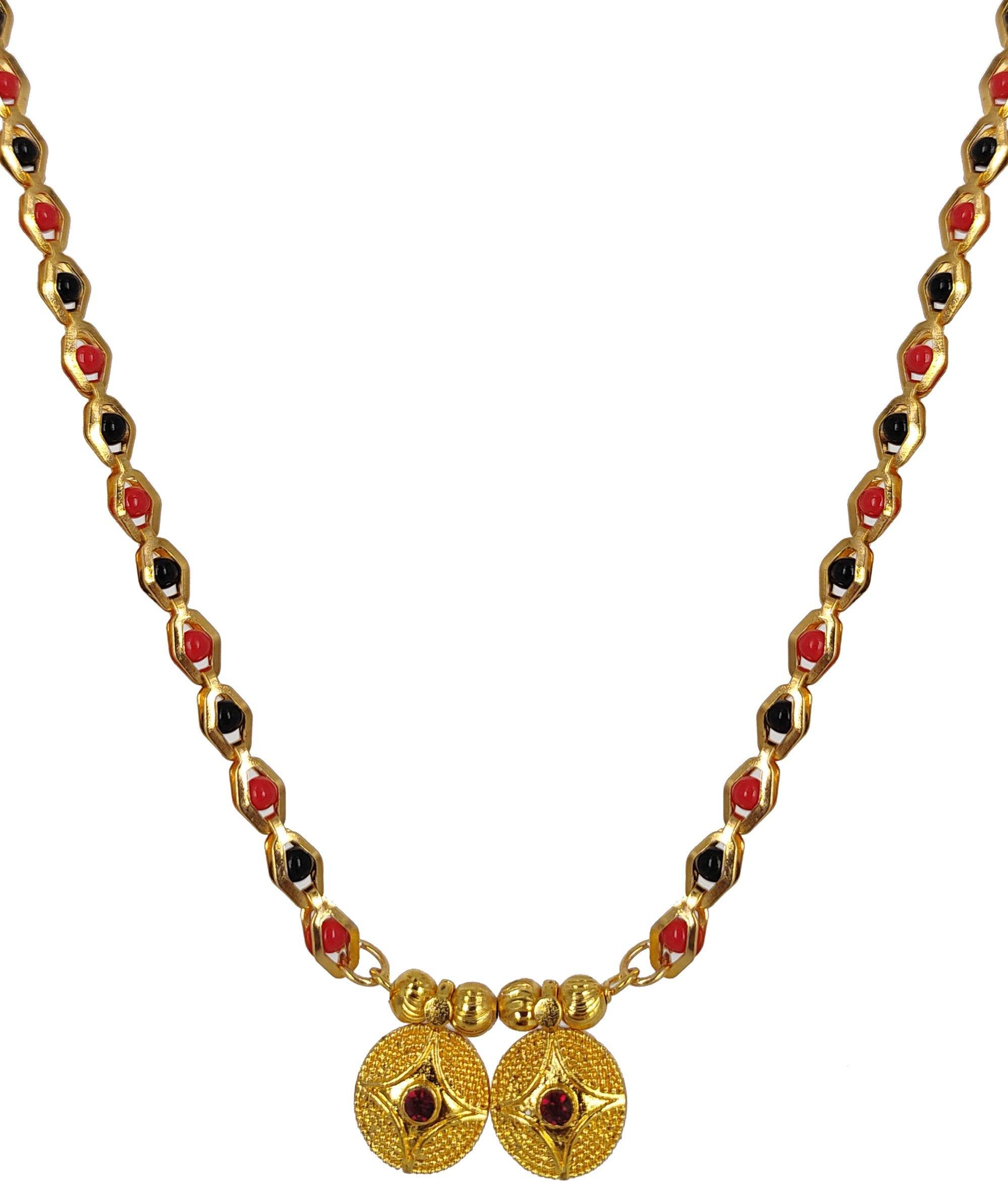 Beautiful Gold Plated Mangalsutra - NARIX INDIA 