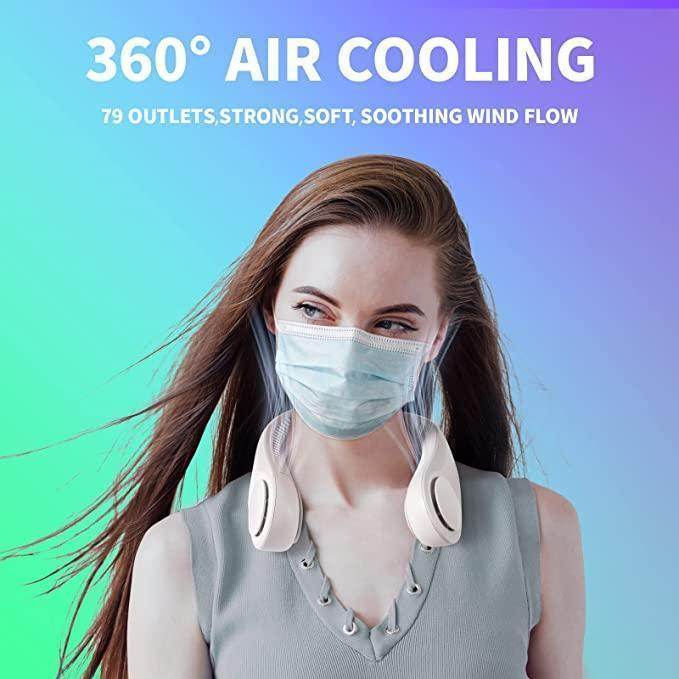 79 mAh Portable Neck Fan with 5200 Outlets - NARIX INDIA 