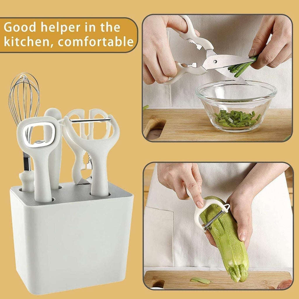 Stainless Steel Kitchen Gadget Set - NARIX INDIA 
