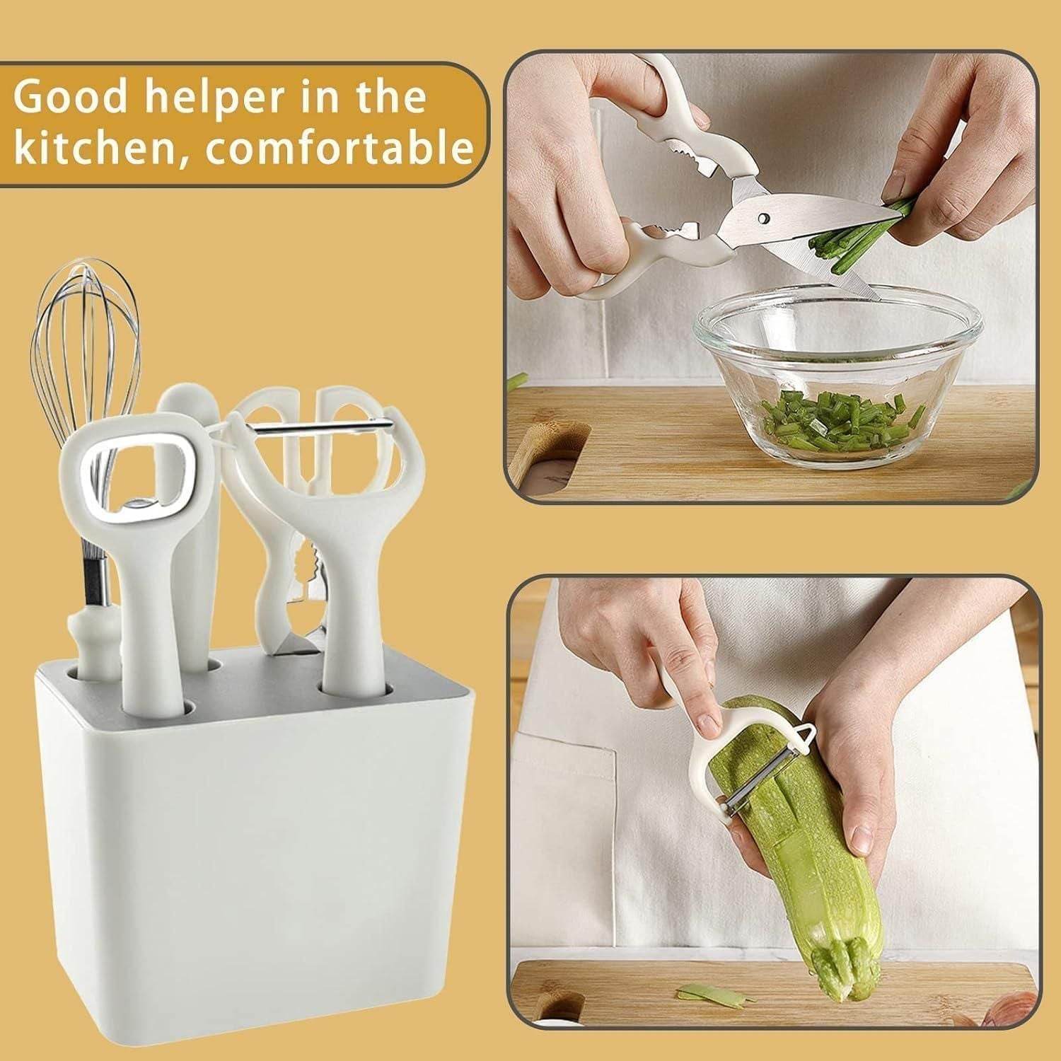 Stainless Steel Kitchen Gadget Set - NARIX INDIA 
