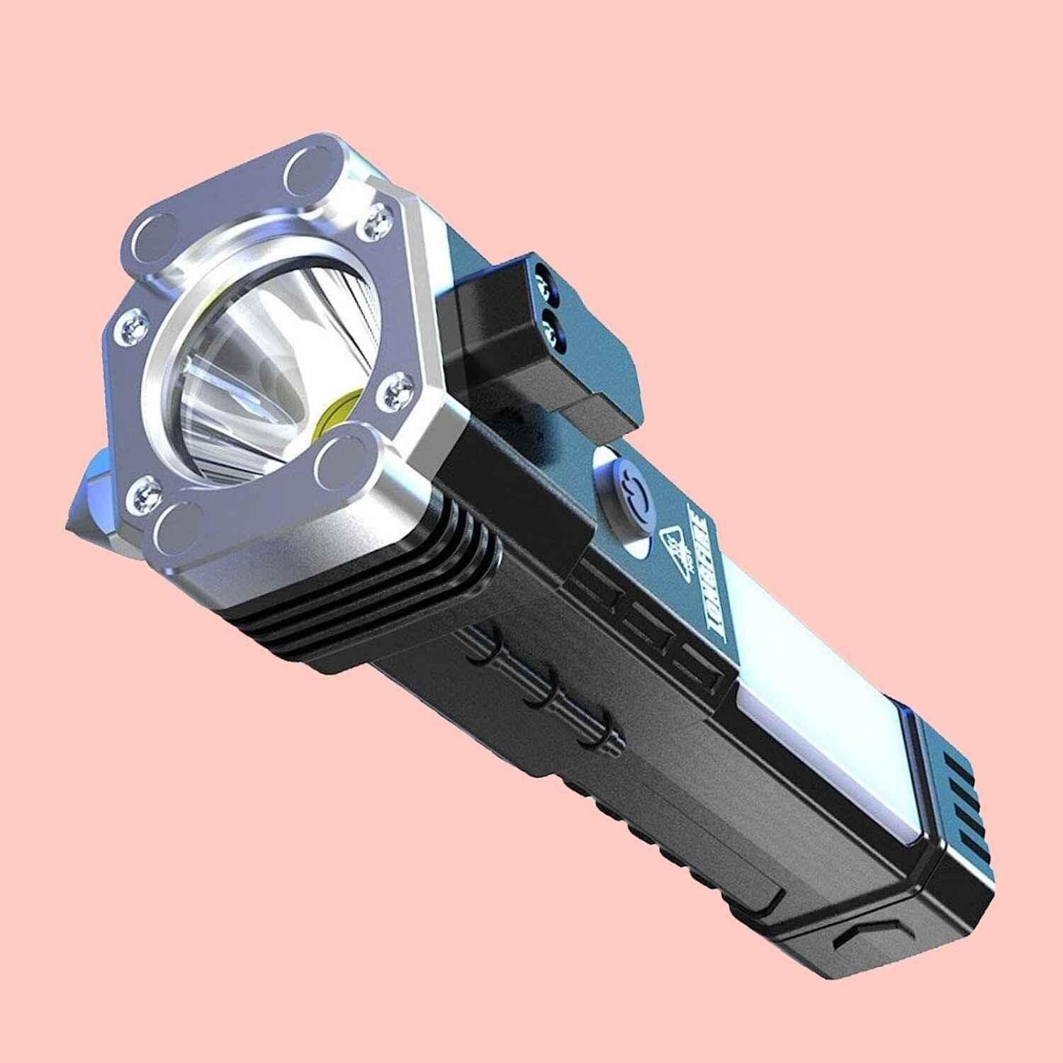 Portable Rechargeable Torch LED Flashlight - NARIX INDIA 