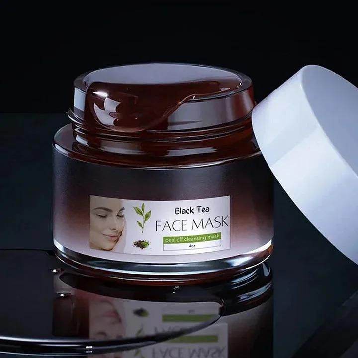 Black Tea Face Mask 100g Pack of 1 - NARIX INDIA 