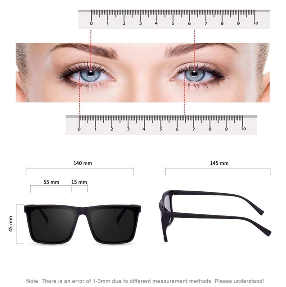 Polarized Retro Square Sunglasses - NARIX INDIA 