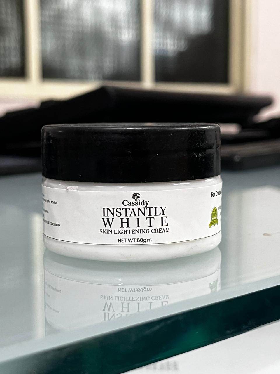 CASSIDY Instantly White Skin Lightening Cream, 60gm, (Pack of 1) - NARIX INDIA 