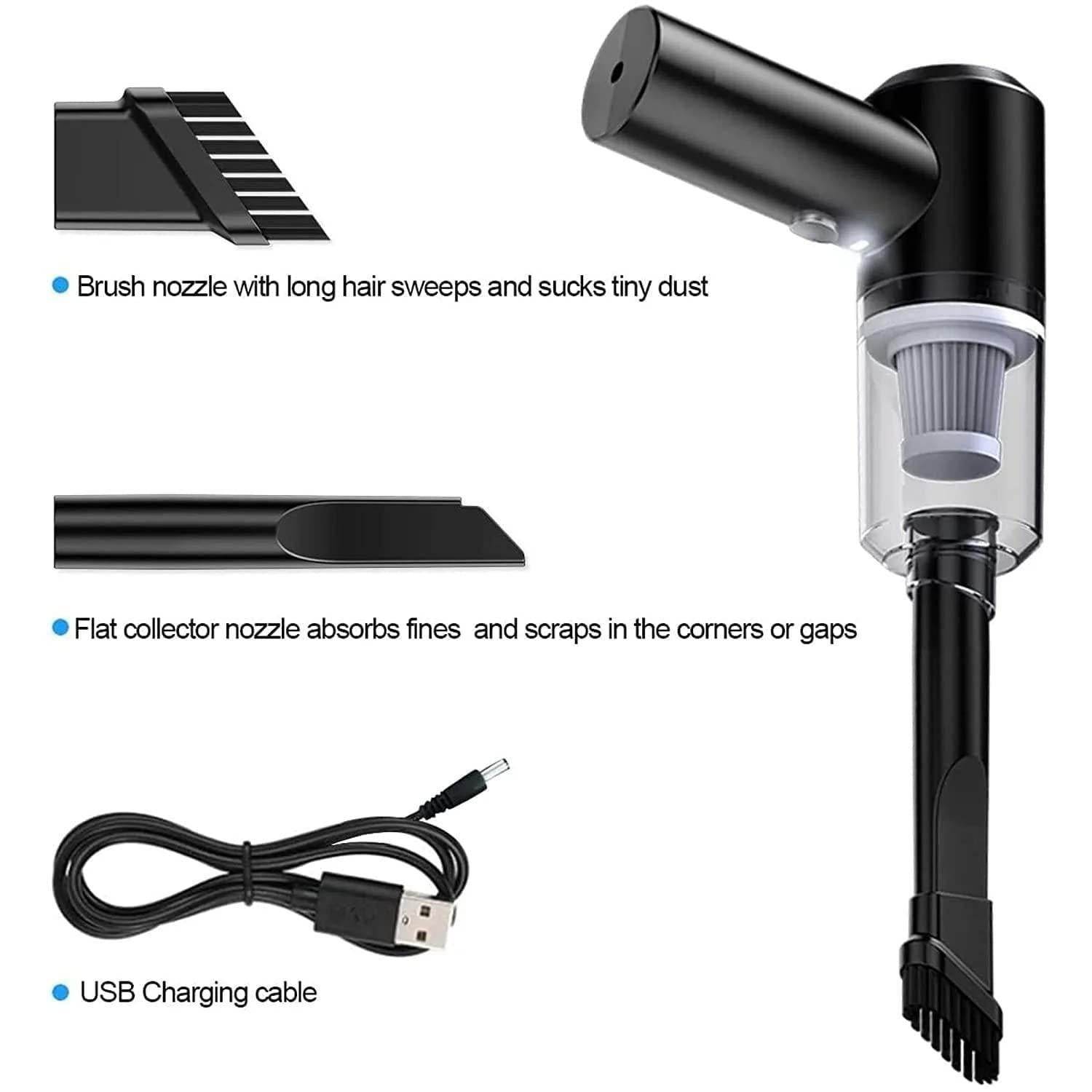 Portable Air Duster Wireless Vacuum Cleaner - NARIX INDIA 