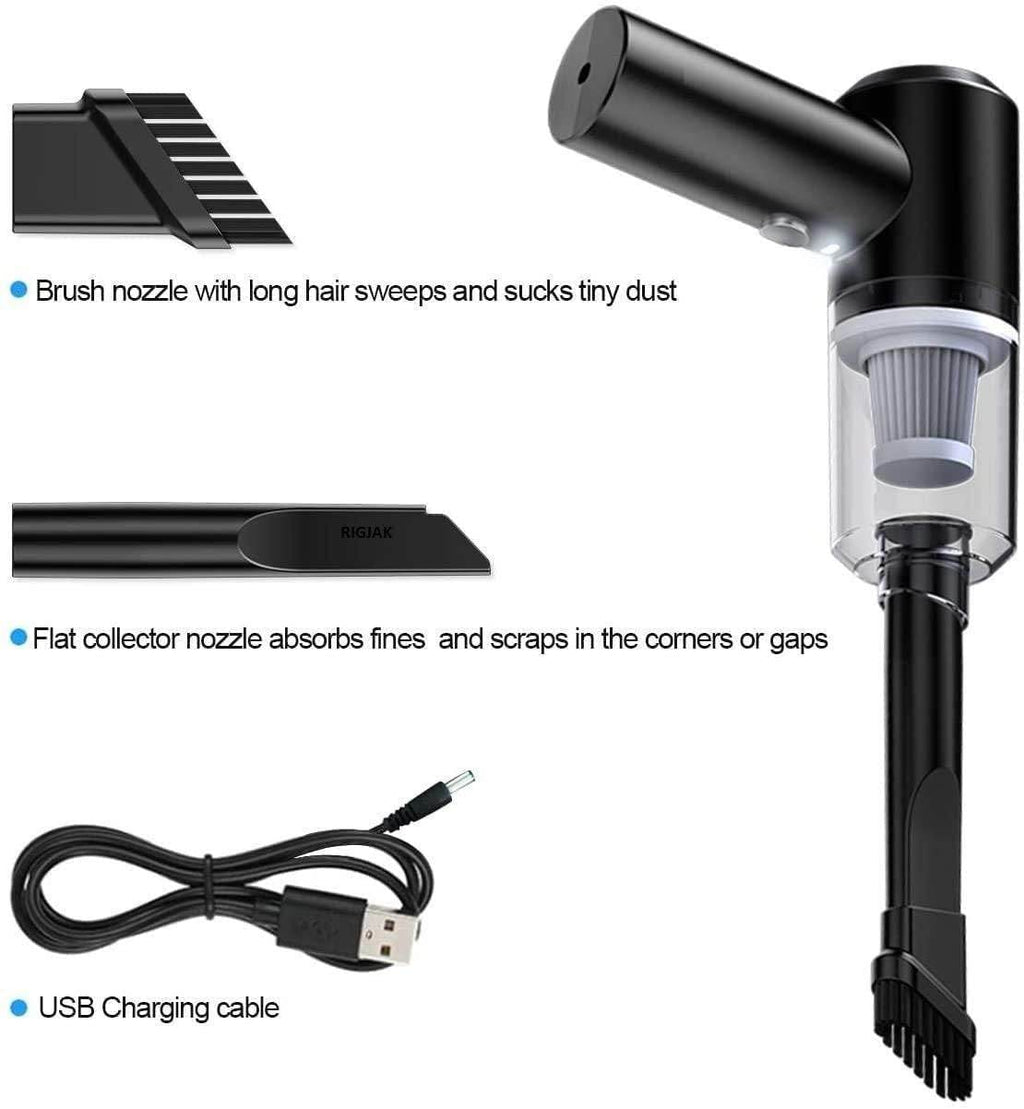 Portable Air Duster Wireless Vacuum Cleaner - NARIX INDIA 