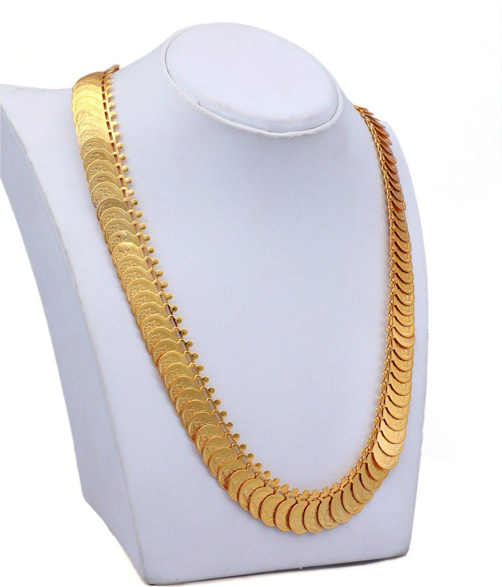 Pretty Gold Plated Necklace - NARIX INDIA 