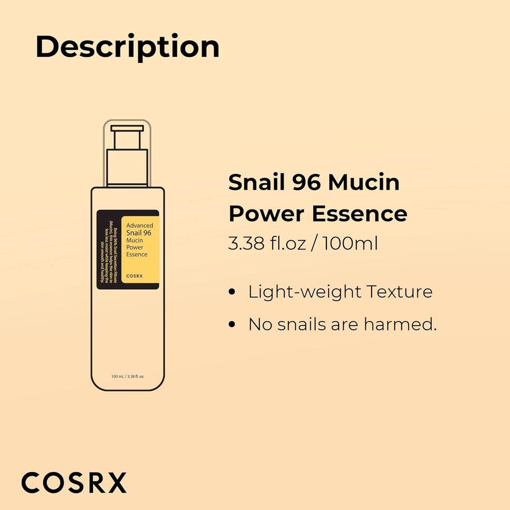 Snail 96 Mucin Power Essence 100 Ml Each Pack of 2 - NARIX INDIA 