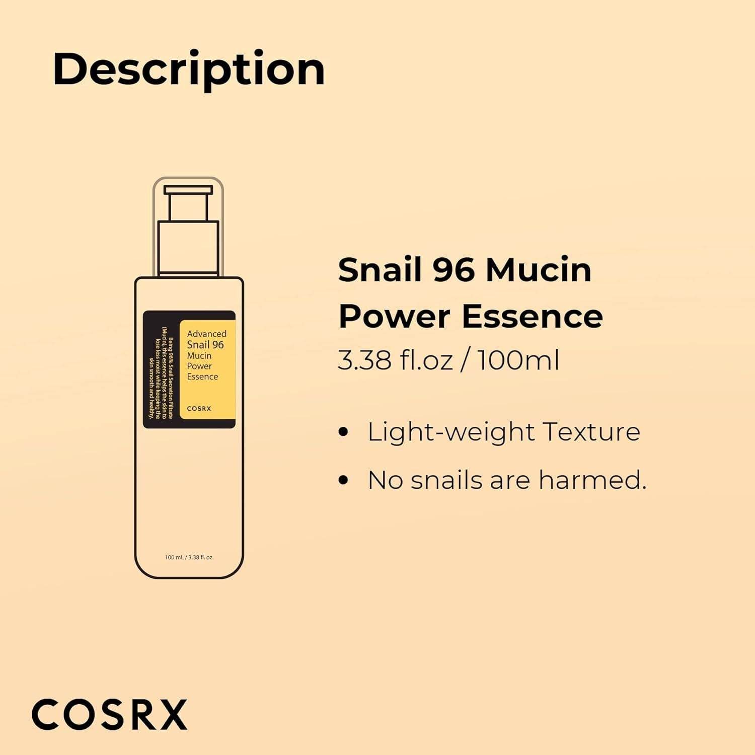 Snail 96 Mucin Power Essence 100 Ml Each Pack of 2 - NARIX INDIA 
