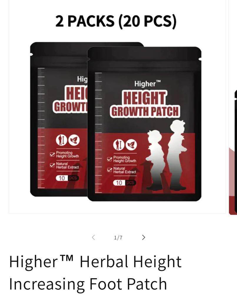 Height Increasing Foot Patch, Promote The Growth of Skeletal Muscles - NARIX INDIA 