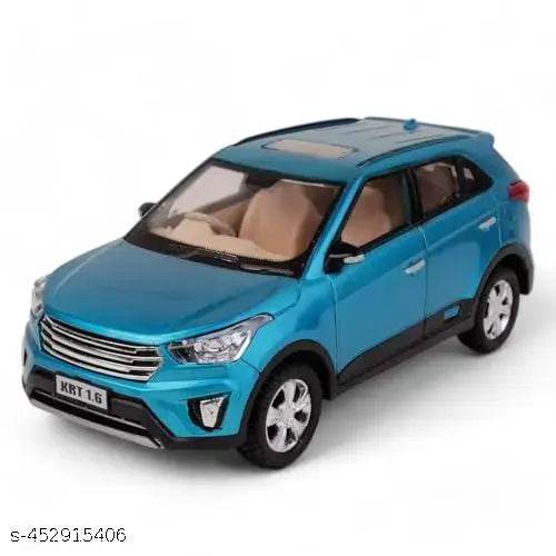 SARASI KRT Pull Back Car For Kids, Pull Back Action, Excellent Body Graphics, Non Toxic Material [Pack Of: 1, Blue] - NARIX INDIA 
