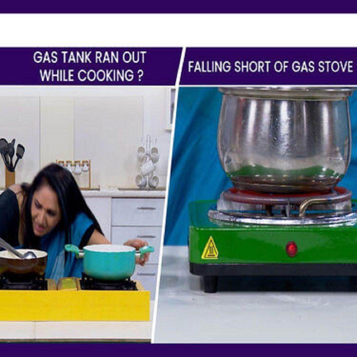 Flameless Electric Cooking Stove (Muticolor) - NARIX INDIA 