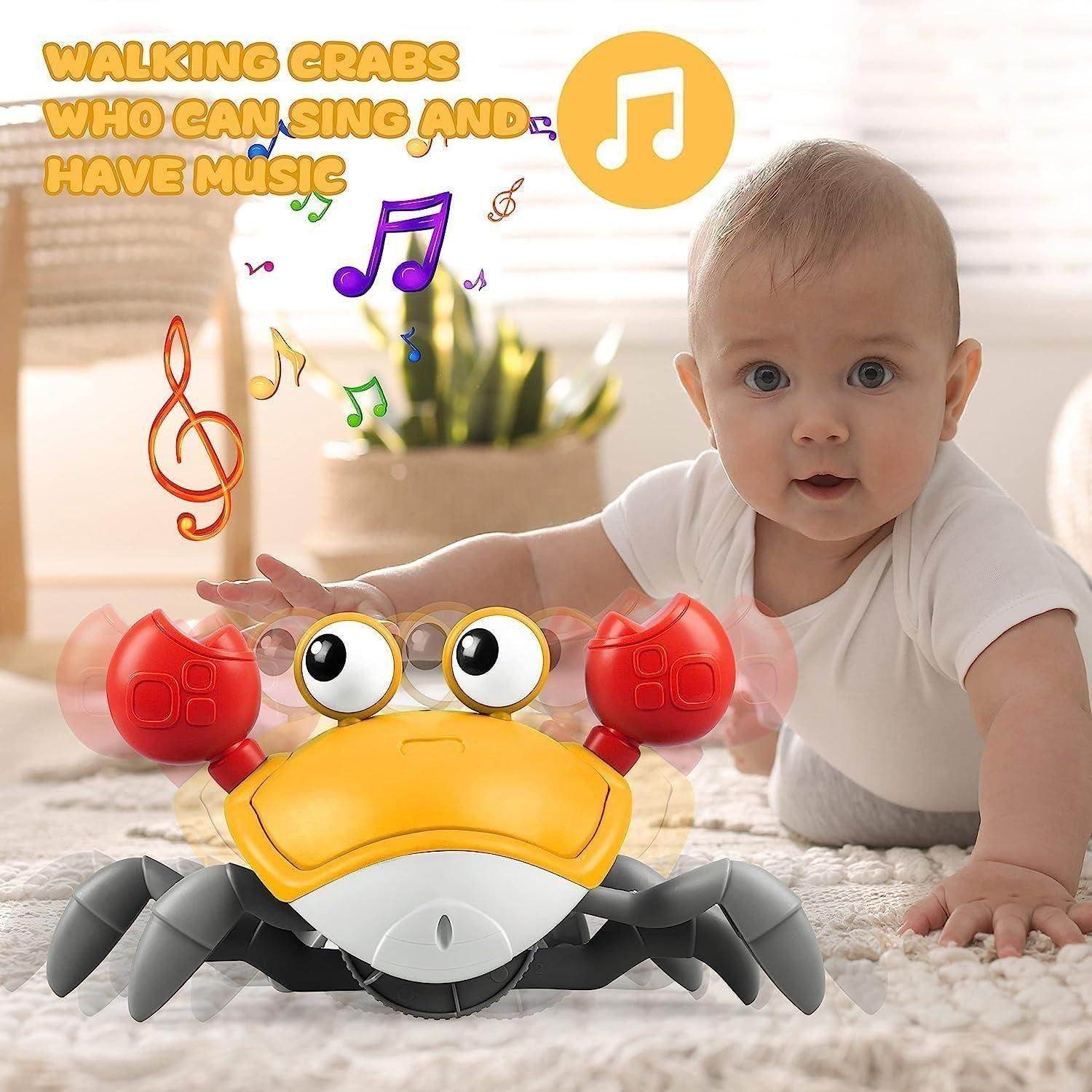 Cute Dancing Crab Toy with USB Rechargeable - NARIX INDIA 