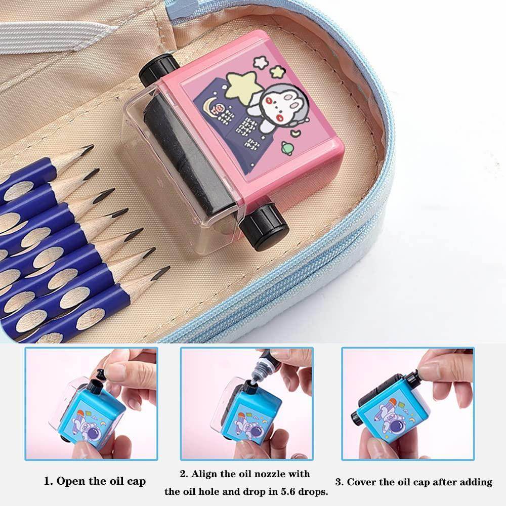 Roller Design Digital Teaching Stamp, Math Stamps Practice Tools Within 100 Supplies Educational for Preschool All Arithmetic (1 Pcs) - NARIX INDIA 