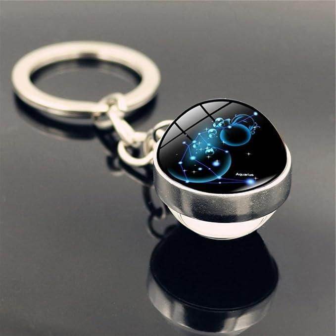 Zodiac Gemstone Keychain - NARIX INDIA 