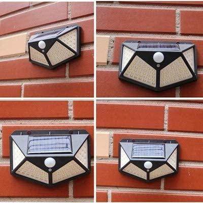 Latest Solar Lights for Garden 100 LED Motion Sensor Security Lamp for Home,Outdoors Pathways | Bright Solar Wireless Security Motion Sensor 100 Led Night Light (100 LED) - NARIX INDIA 
