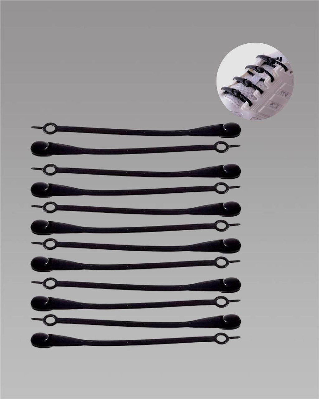 Elastic Shoelaces Stretchy Silicone - NARIX INDIA 