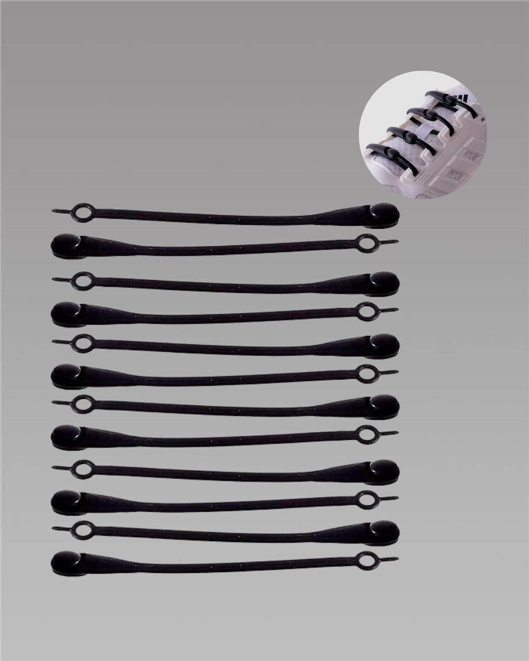 Elastic Shoelaces Stretchy Silicone - NARIX INDIA 