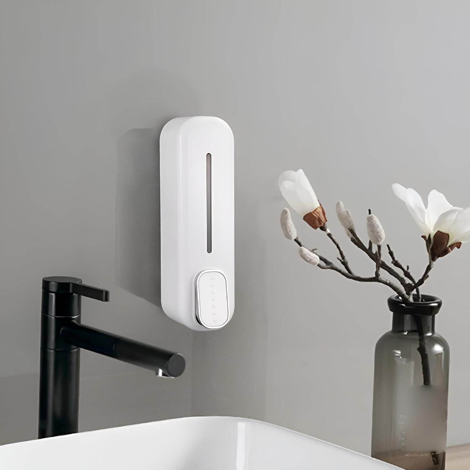 Press Wall-Mounted Dispenser Soap Manual - NARIX INDIA 
