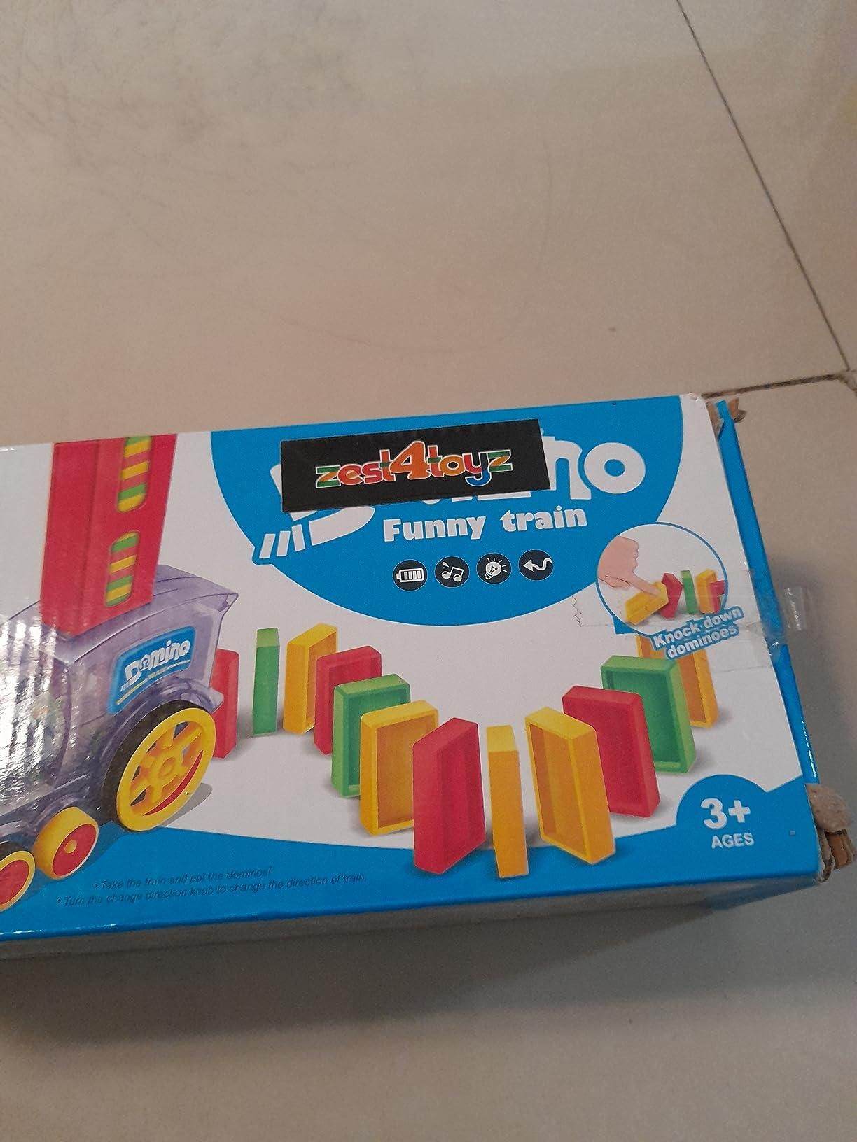 Train Toy Domino Set for Kids ? BPA-Free Plastic with Sound Effects� - NARIX INDIA 