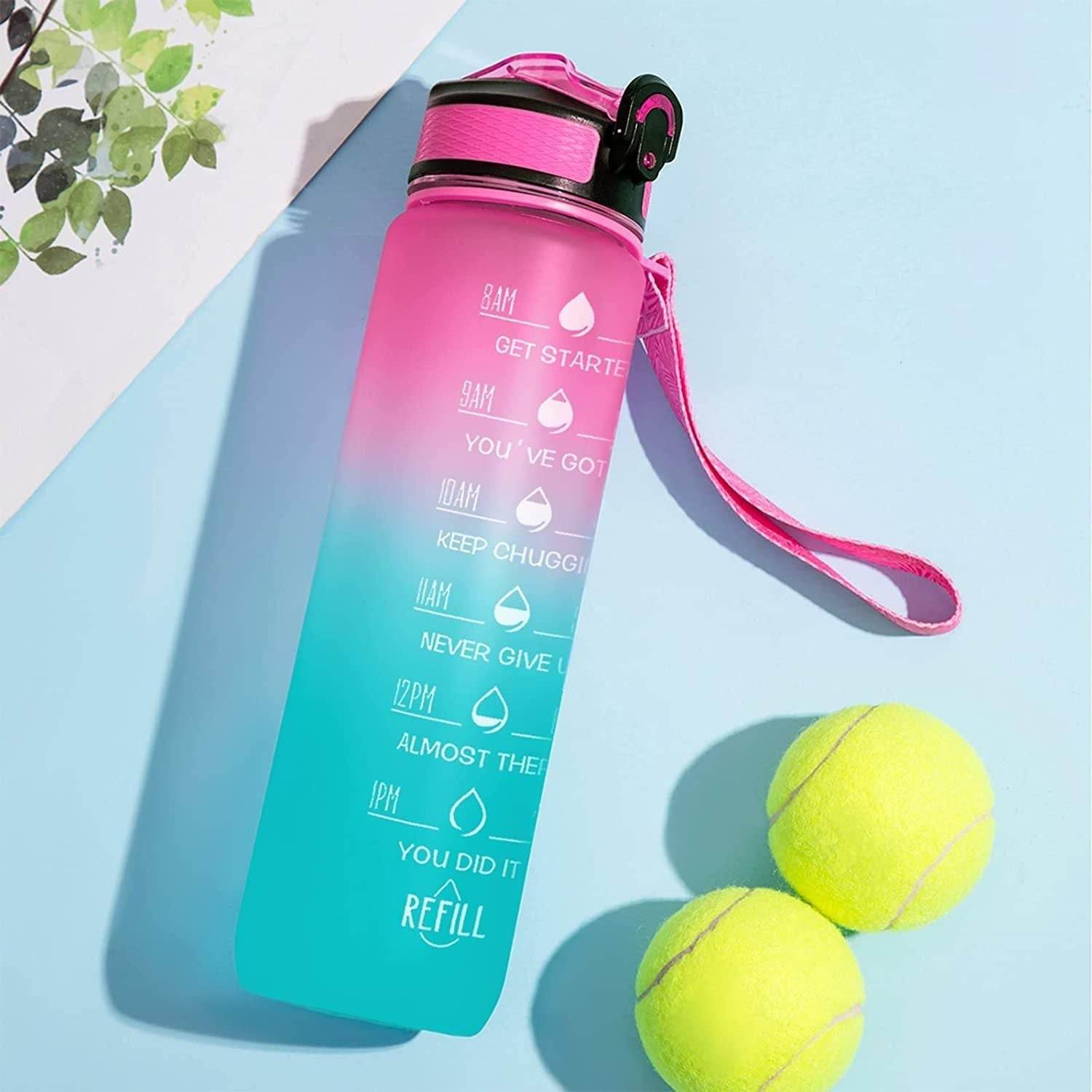 Sport Print Water Bottle Gym Water Bottle For Outdoor - NARIX INDIA 