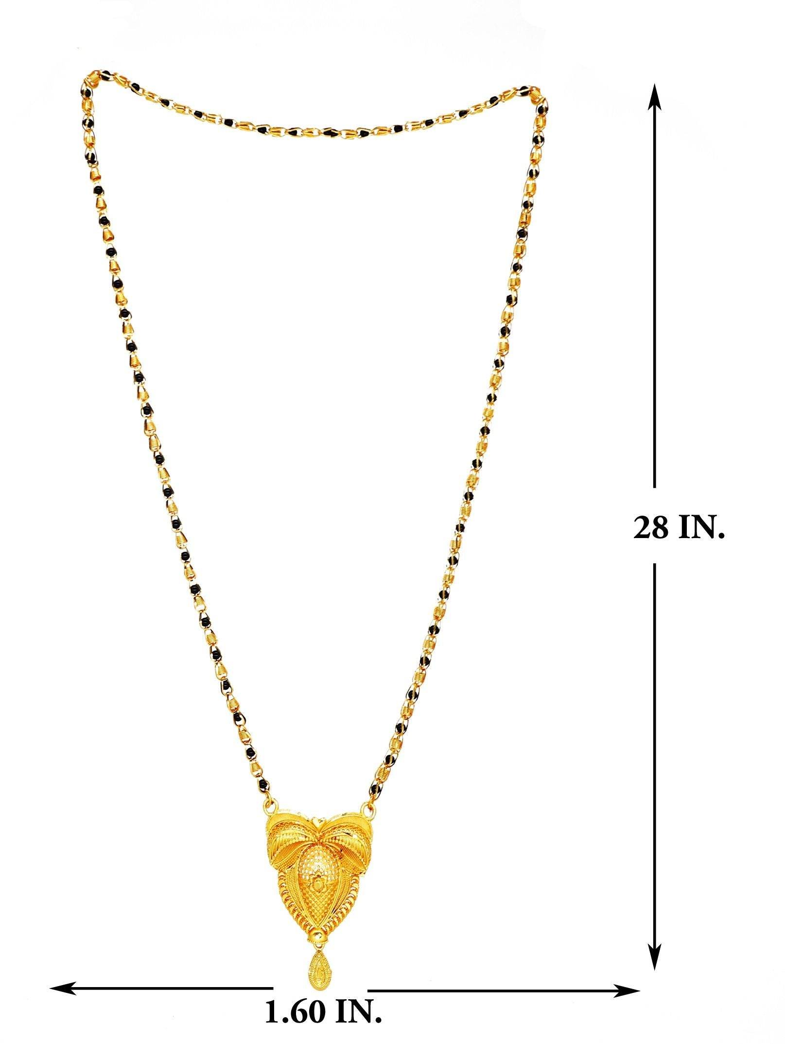 Beautiful Gold Plated Mangalsutra - NARIX INDIA 
