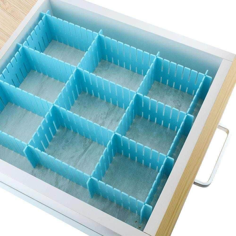 8 Pcs Adjustable Drawer Organiser Dividers - NARIX INDIA 