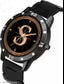 Talgo Analog Round Black Dial ALPHABET S Design Stylish Black Silicone Strap Classic Design Fancy Wrist Watch for Men and Boys, Pack of 1 - ALPHA-S-AVO-BLK-CDBLK - NARIX INDIA 