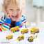 Combo Toy Set -6 Friction Powered Truck Toy Set with helicopter for Kids - NARIX INDIA 