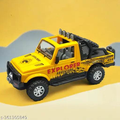 New Explorer Adventure Car For Kids, Pull Back Toys Action, Durable Quality (Multicolor, Pack of: 1) - NARIX INDIA 