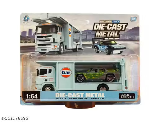 Mini Truck With Car Metal for Play and Collection - NARIX INDIA 