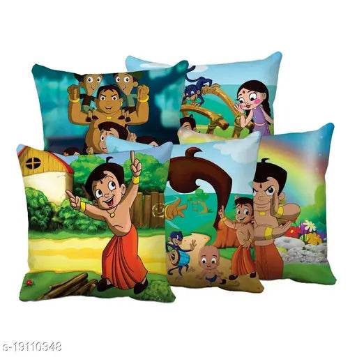 CRAFTEAL'S Present digital printed cushion cover pack of 5 - NARIX INDIA 