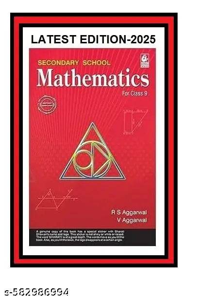 Secondary School Mathematics for Class 9 BY R.S. Aggarwal - CBSE - Examination 2025-26 Paperback - NARIX INDIA 